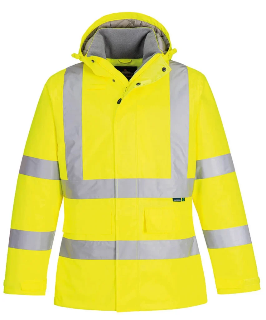 Portwest Eco Hi-vis winter jacket (EC60) Yellow or Orange