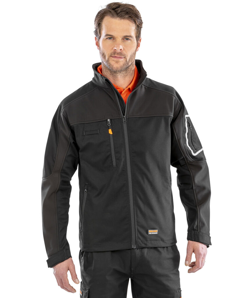 Result R302X Work-Guard Sabre stretch jacket, 320gsm 3-layer