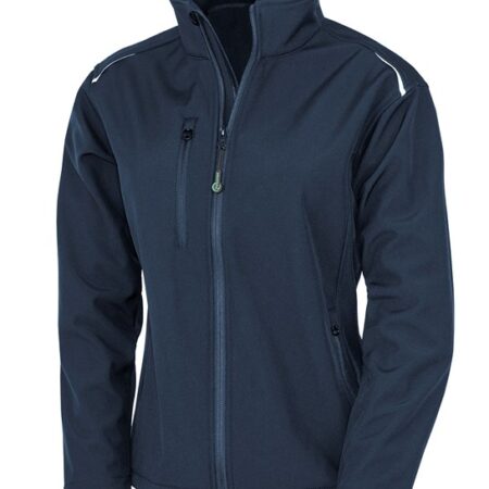 Result Recycled R900F Women's recycled 3-layer printable softshell jacket - Image 3