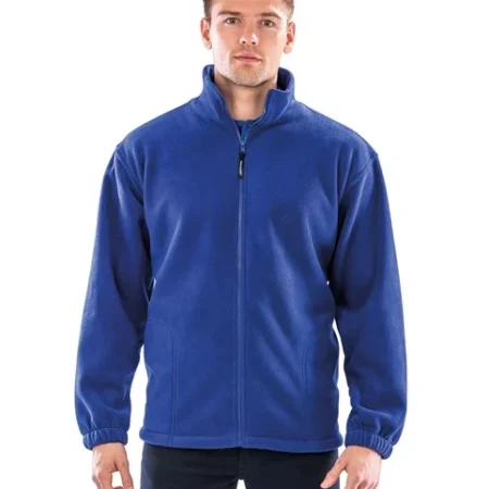 Result R036X super warm PolarTherm™ 330g Breathable Fleece.  Special fibres ensure its fabric absorbs only 1% of its weight in moisture.