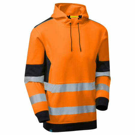 SYS702 ONS System Hi-Vis Eco Insulated Orange/Navy Hoodie