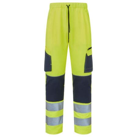 SYH-502C1 System Hi-Vis Eco Stretch Jogger Yellow Trouser
