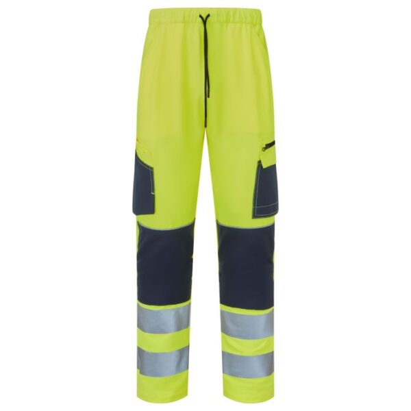 SYH-502C1 System Hi-Vis Eco Stretch Jogger Yellow Trouser