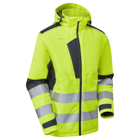 Supertouch SYS102 YNS System Hi Vis Eco Thermal Waterproof Yellow/Navy Jacket