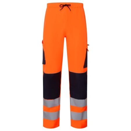 SYH-502DSystem Hi-Vis Eco Stretch Jogger Orange Trouser