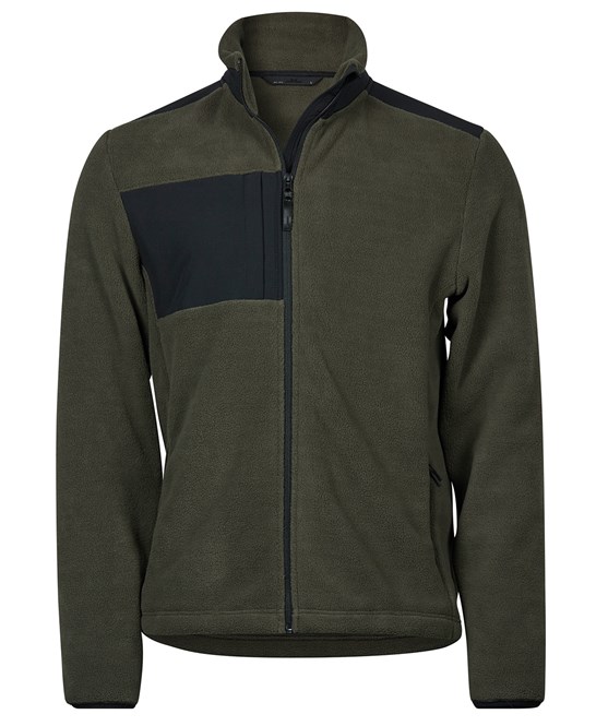 Tee Jays Mountain fleece (9120) - reinforced ripstop polyester on the shoulders and elbows