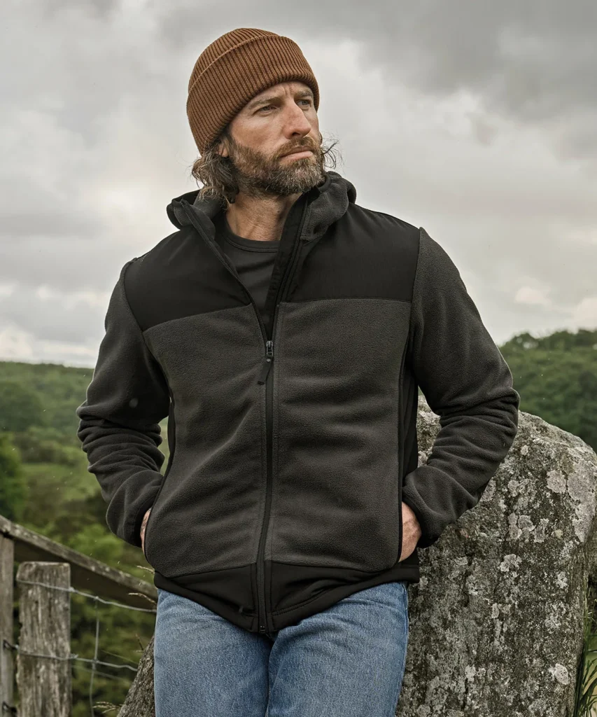 Tee Jays Mountain hooded fleece (9124)