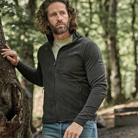 Tee Jays Active fleece (9160)-soft polyester fleece and reinforced ripstop on the shoulders and elbows