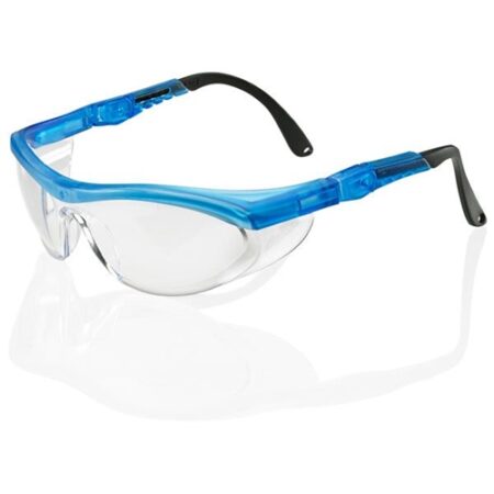 Beeswift Utah Safety Glasses Clear / Blue