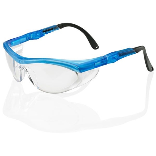 Beeswift Utah Safety Glasses Clear / Blue
