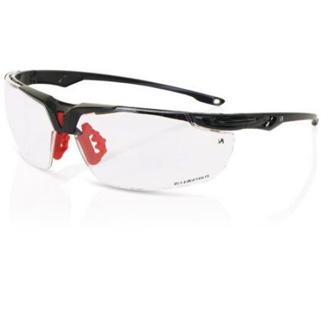 Beeswift High Performance Lens Sports Style Safety Glasses Clear