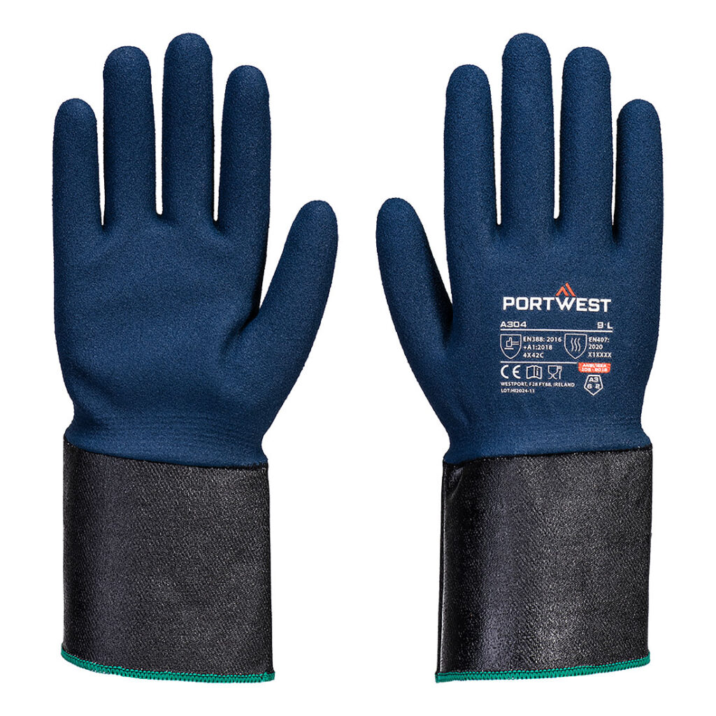 A304 - Grip C13 Nitrile Foam Extend Cuff Glove £4.33/pair sold in packs of 10