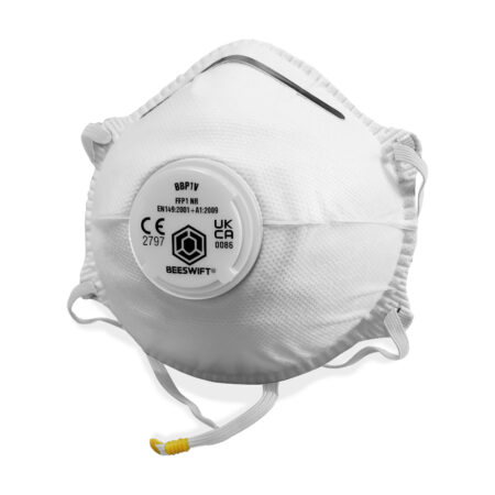 Beeswift Contour P1 Valved Mask White Item Code: BBP1VN