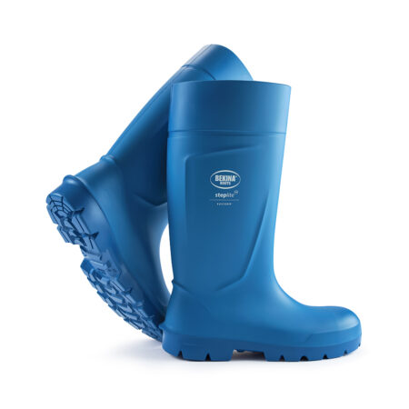 Bekina Steplite Easy Grip Safety Wellingtons S4 Blue