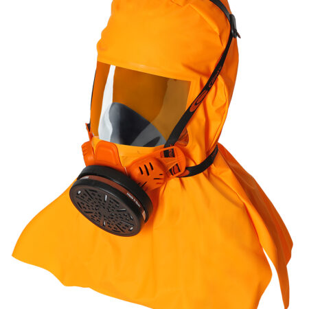 Climax Abekp3 Filtered Evacuation Hood Orange Item Code: CX761 Uom: Each