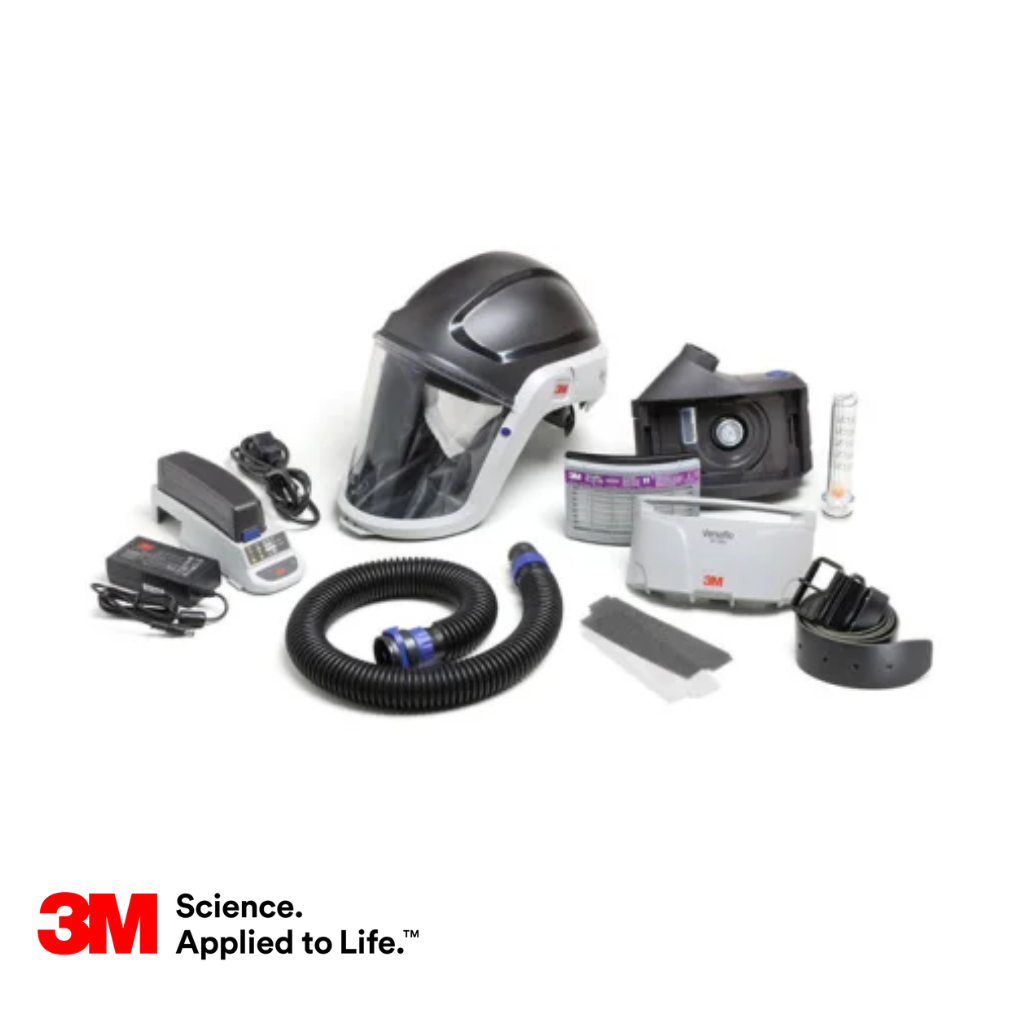 3m Versalfo Papr Heavy Industry Ready Kit Black