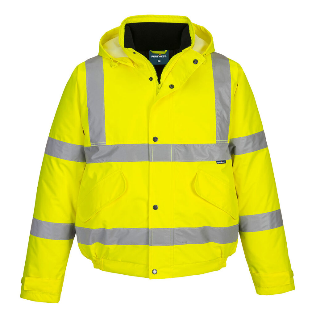 Portwest S463 - ES1 Essential Hi-Vis Winter Bomber Jacket