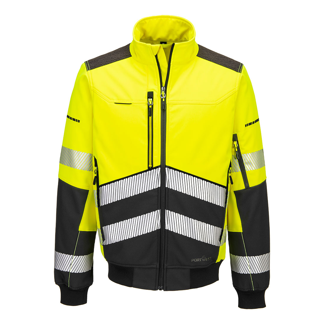 Portwest EV468 - EV4 Hi-Vis Softshell Bomber - Image 2