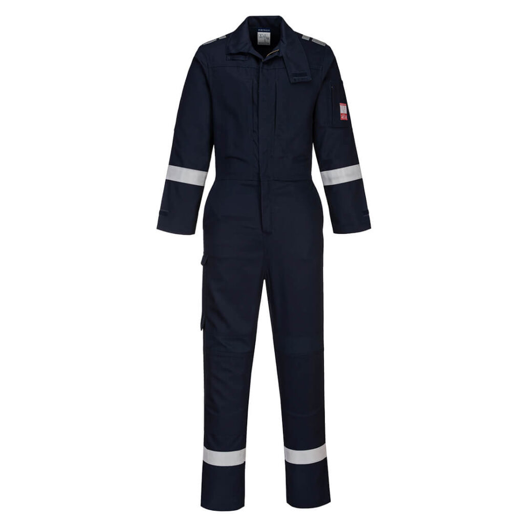 FR502 - Bizflame Work Lightweight Stretch Panelled FR Coverall