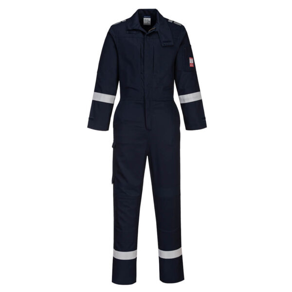 FR502 - Bizflame Work Lightweight Stretch Panelled FR Coverall