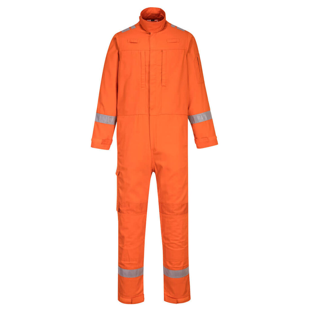 FR502 - Bizflame Work Lightweight Stretch Panelled FR Coverall