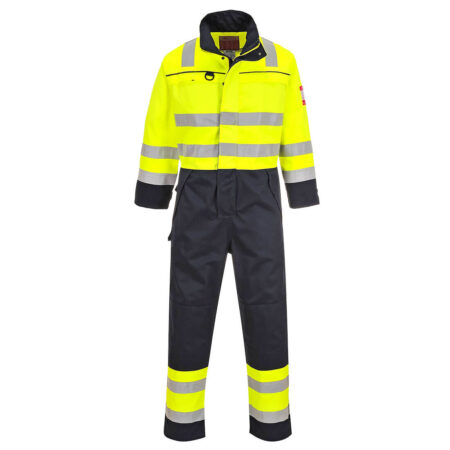 FR60 - Bizflame Work Hi-Vis Multi-Norm Contrast FR Coverall