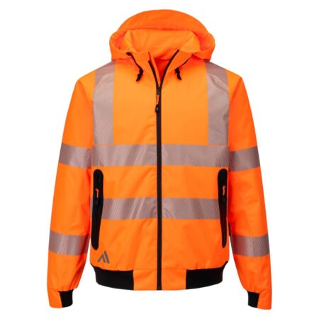 Portwest KX315 - KX3 Sport Hi-Vis Rain Bomber - Image 2
