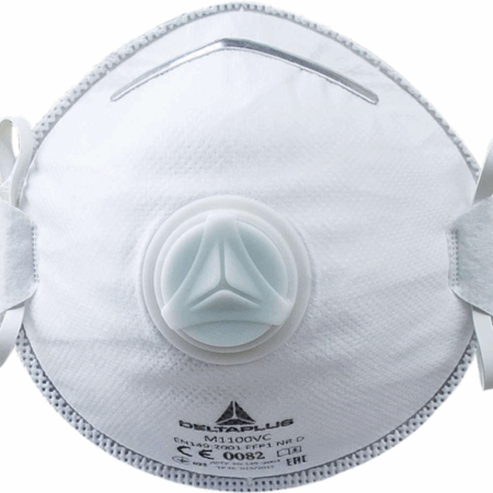 M1100V Box of 10 disposable masks EN 149 P1NR D with valve