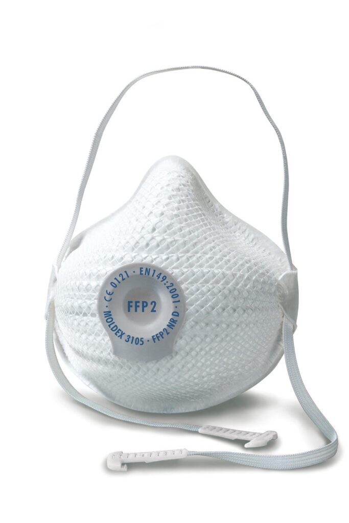Moldex 3105 Mask Ffp2v Nrd Medium/large White