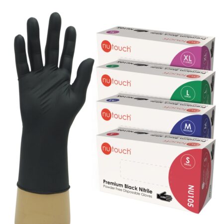 Nutouch Black Nitrile NU105 (Box of 100)