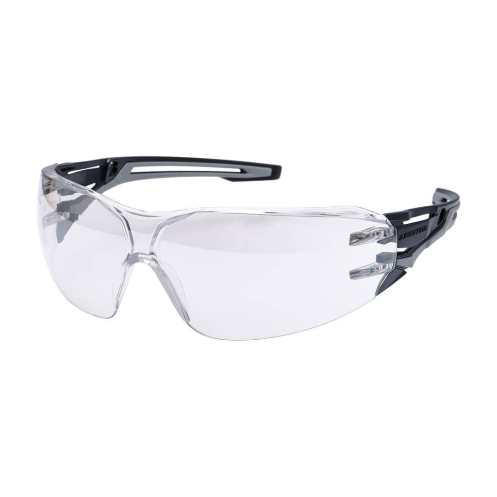 PR01 - Anthracite Wraparound Safety Glasses
