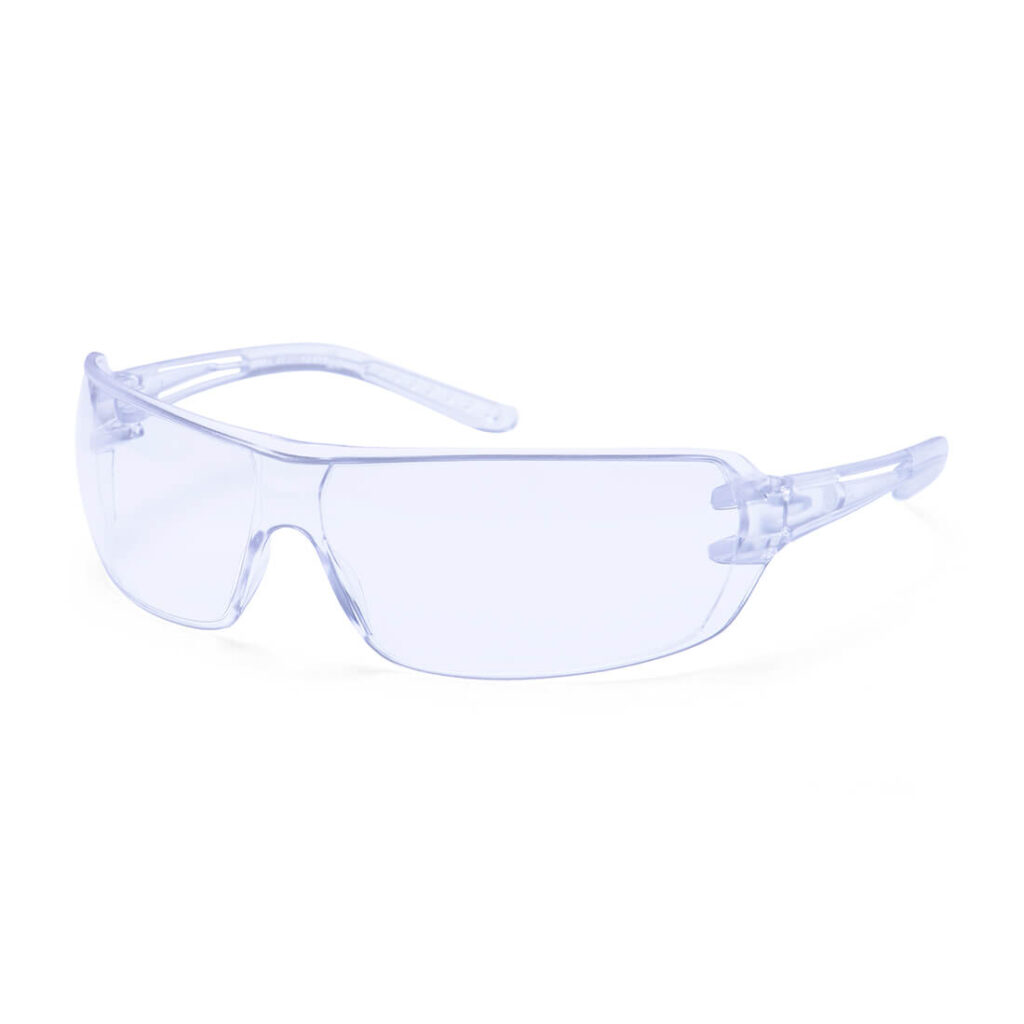 Portwest PS35 - Ultra Light Safety Glasses, Lens Clear | Smoke