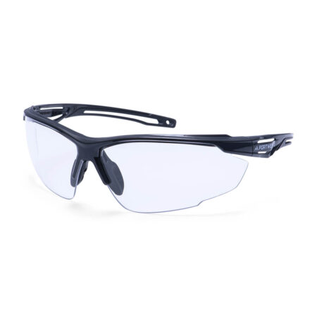 Portwest PS36 - Anthracite Safety Glasses  super soft rubber nose piece. - Image 4