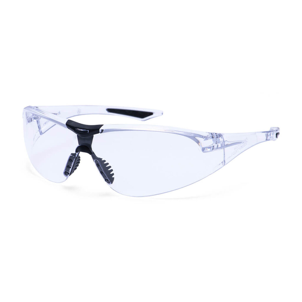 Portwest PW39 - Extra Wrap Around Safety Glasses Clear | Smoke Lens