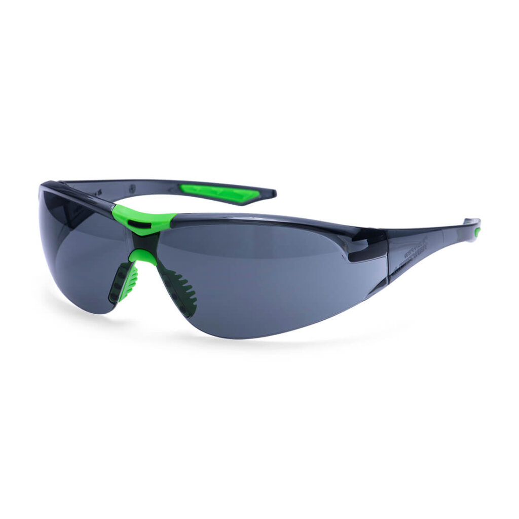 Portwest PW39 - Extra Wrap Around Safety Glasses Clear | Smoke Lens