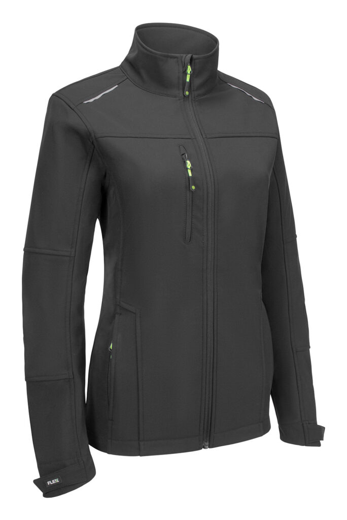 Beeswift Flex Womens Softshell Jacket Black