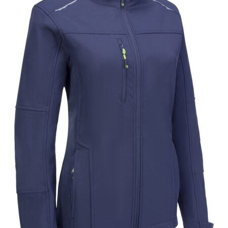 Beeswift Flex Womens Softshell Jacket Navy Blue