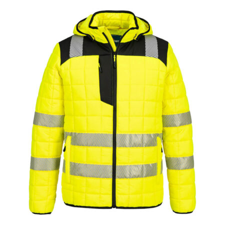 Portwest T165 - PW3 Hi-Vis Square Baffle Jacket - Image 2