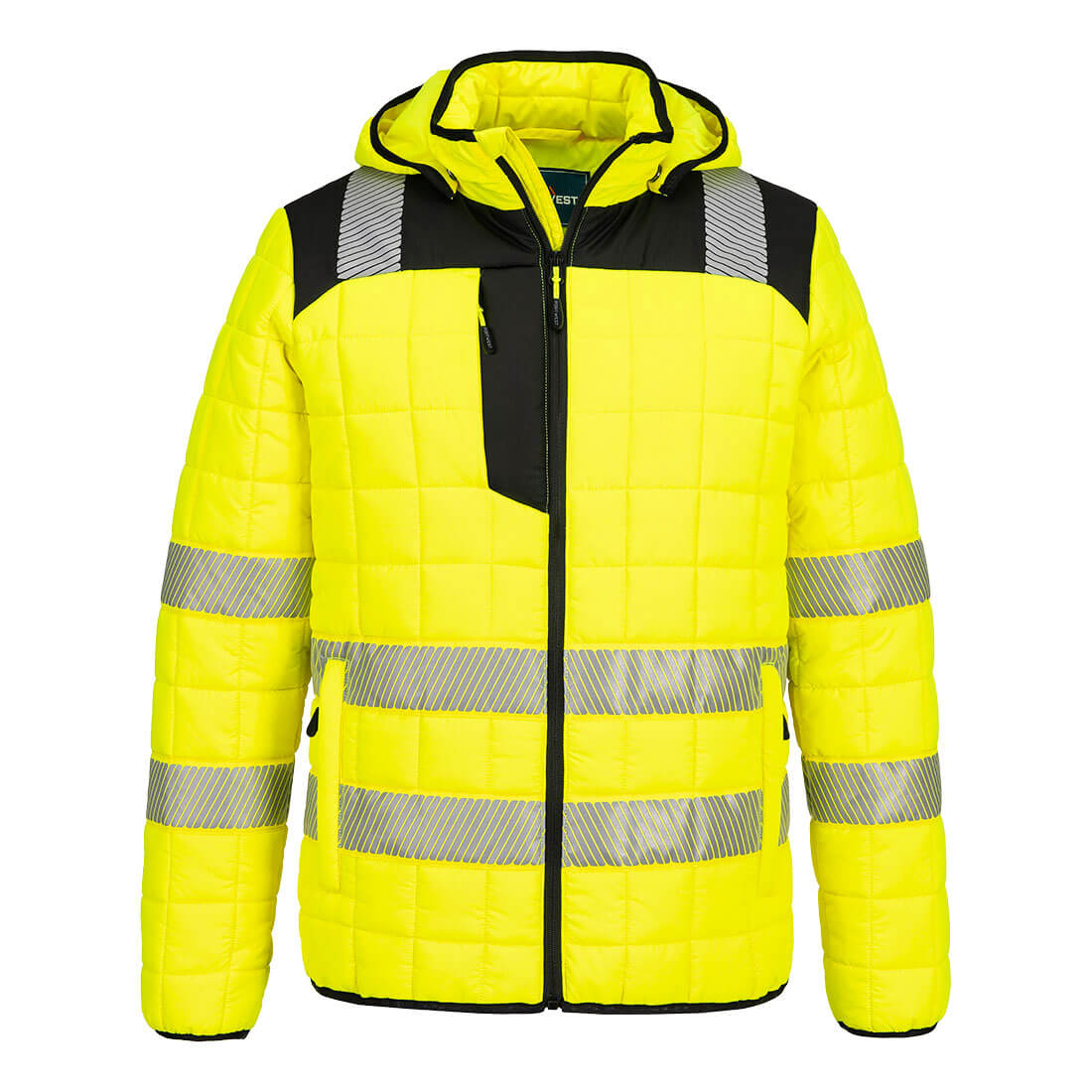 Portwest T165 - PW3 Hi-Vis Square Baffle Jacket - Image 2