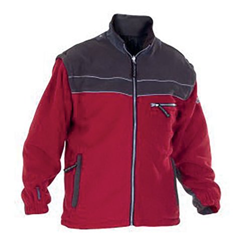 Hydrowear Kiel Fleece Kiel Fleece Red/grey Item Code: HYD2602FLREGY