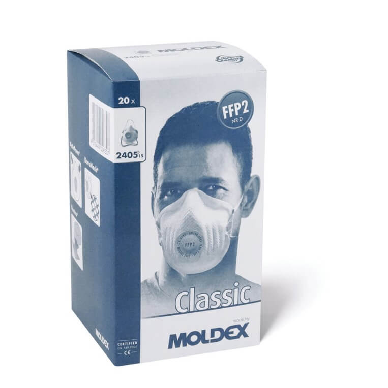 Moldex 2405 Classic FFP2 Cup mask. Box of 20