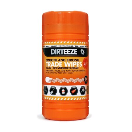 Dirteeze Smooth And Strong Trade Wipes Orange Item Code: DZSS80