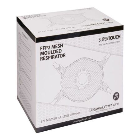 SPE-MP2V SUPERTOUCH FFP2 MOULDED MESH MASK Box 10 - Image 3