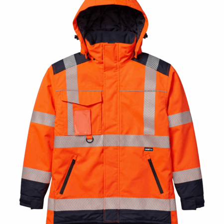 DREADNOUGHT: HI-VIS TWO-TONE LADIES WINTER JACKET