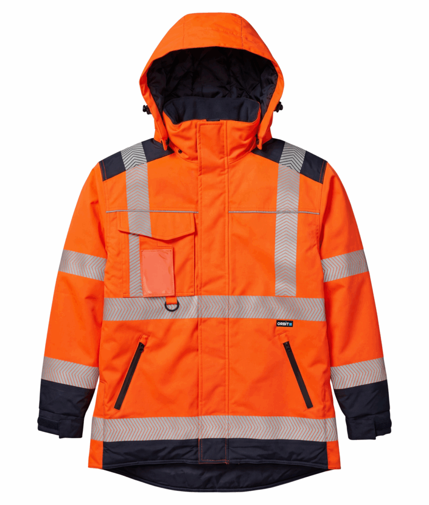 DREADNOUGHT: HI-VIS TWO-TONE LADIES WINTER JACKET