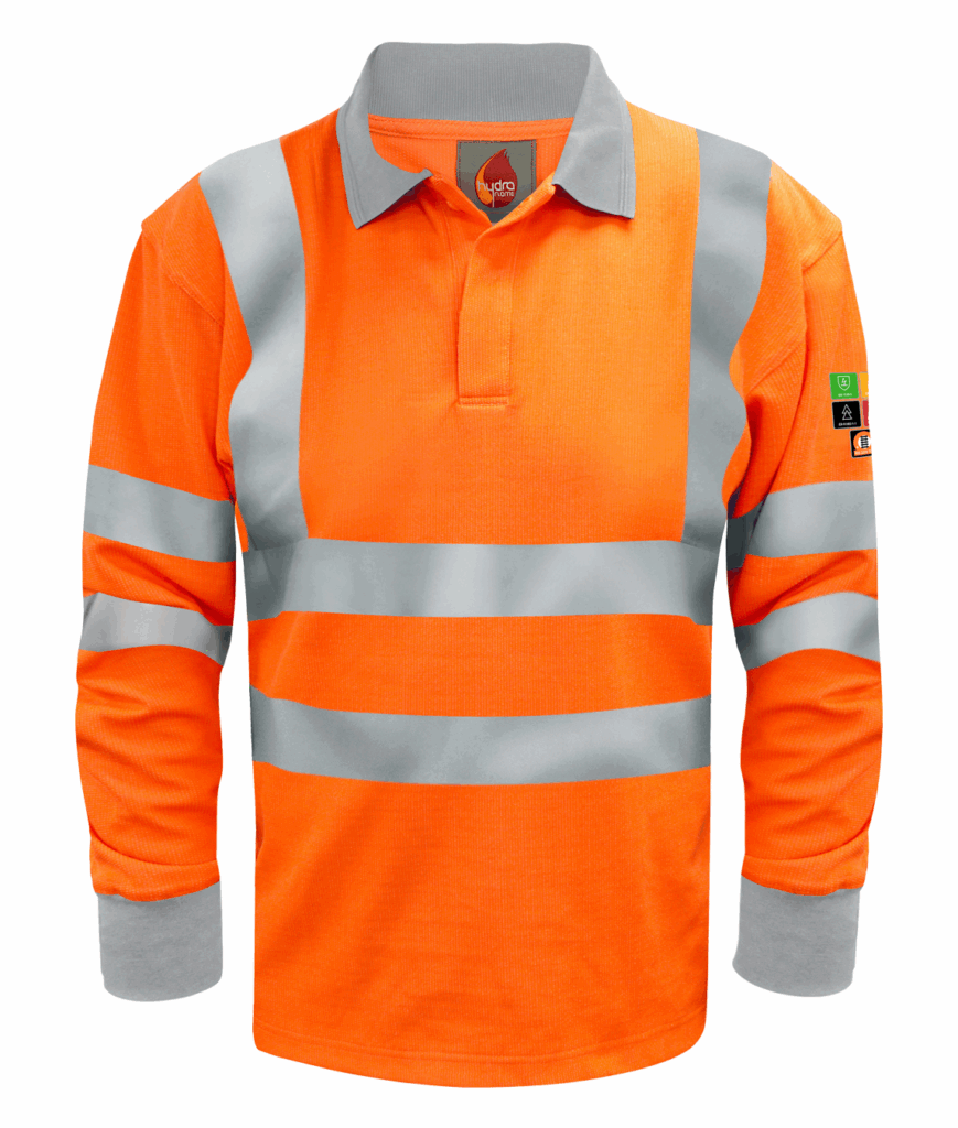 QUANTUM: INHERENT FR ARC LONG SLEEVE POLO SHIRT