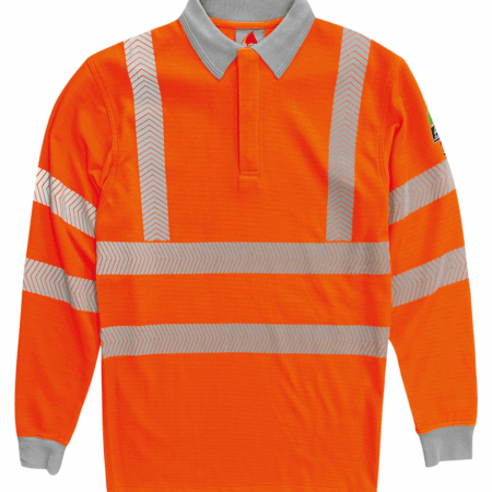 QUANTUM2: INHERENT FR ARC LONG SLEEVE POLO SHIRT