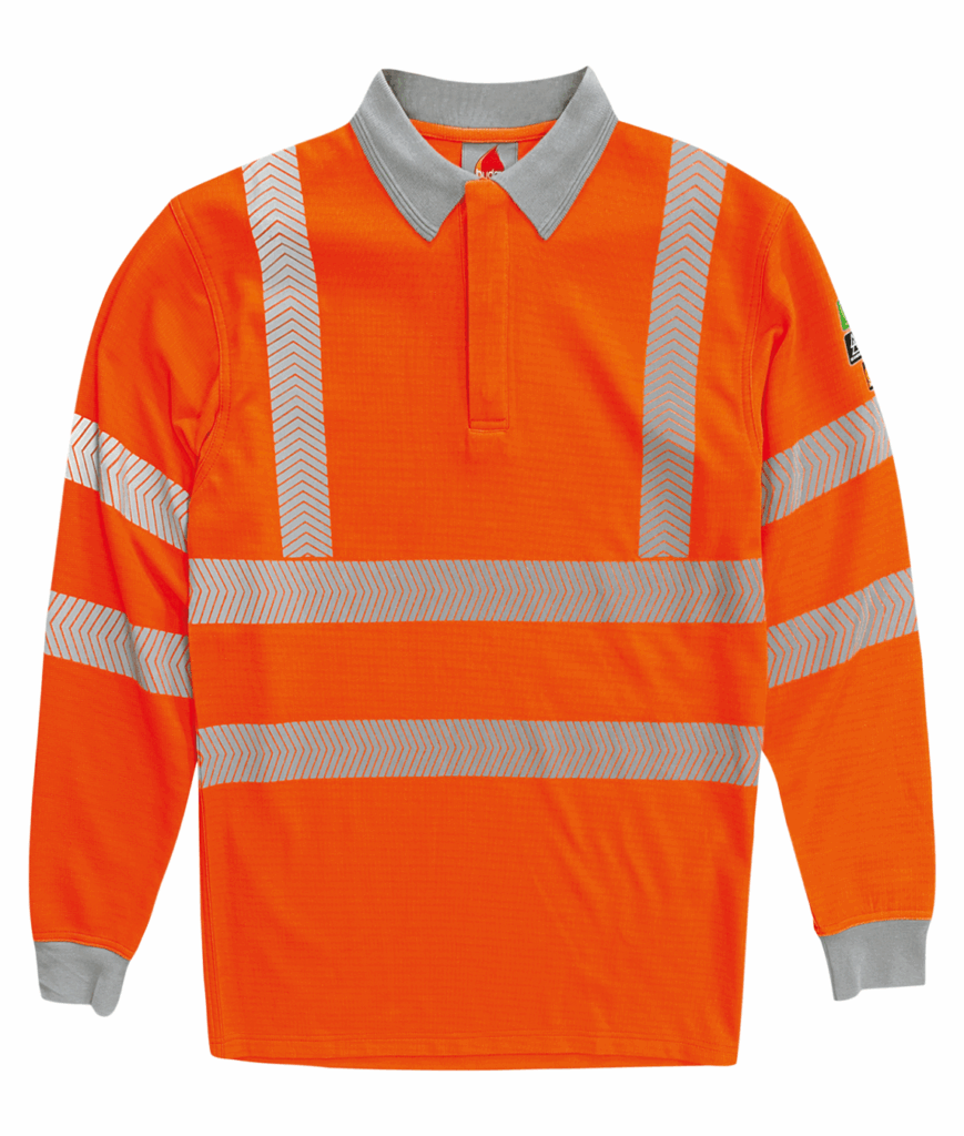 QUANTUM2: INHERENT FR ARC LONG SLEEVE POLO SHIRT