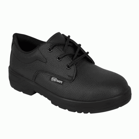 So Safe S1P BLACK LEATHER GIBSON SHOE
