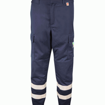 NOBEL: INHERENT FR ARC COMBAT TROUSER WITH FR HI VIS TAPES - TALL LEG